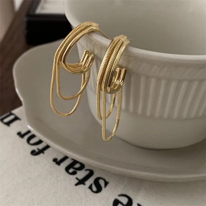 Vintage Hoop Earring