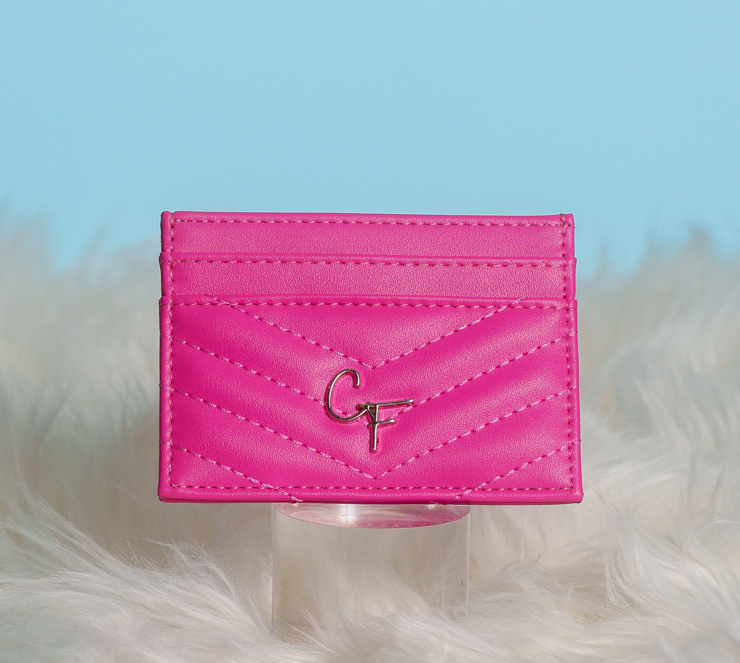 Signature Card holder wallet (Pink)