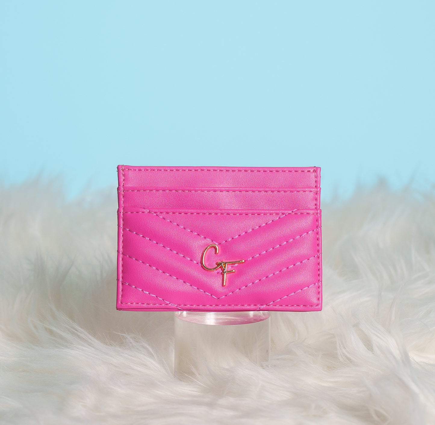 Signature Card holder wallet (Pink)